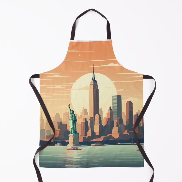 Item preview, A Vintage Travel Illustration of New York - US designed and sold by GoodOldVintage.