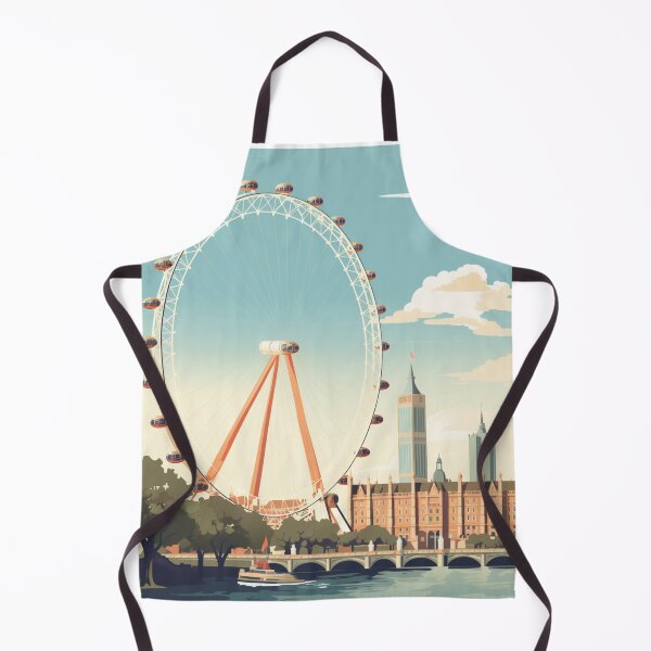 Item preview, A Vintage Travel Illustration of London - England designed and sold by GoodOldVintage.
