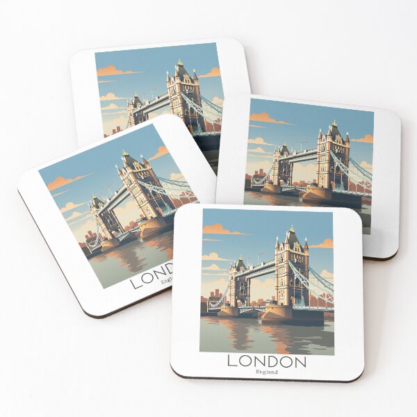 Item preview, Una ilustración de viaje vintage de Londres - Inglaterra designed and sold by GoodOldVintage.