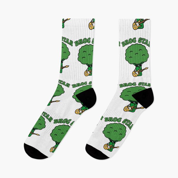 Item preview, BROC STAR | Cute Broccoli Pun | Funny Broccoli | Broc N Roll designed and sold by Christina-grich.