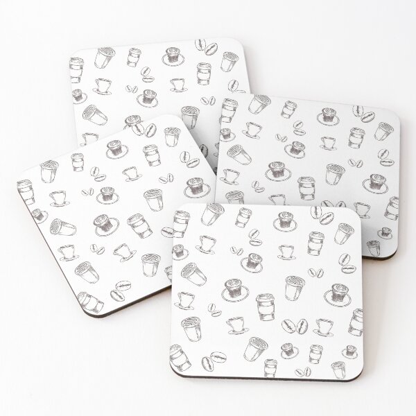 Item preview, Coffee Attack Pattern designed and sold by JapKo.
