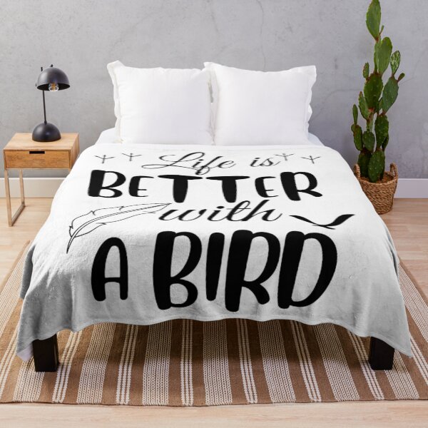 Item preview, Life is better with a bird, birds lover designed and sold by TatianaLG.