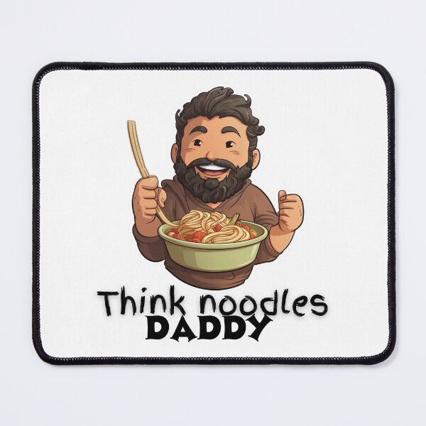 Item preview, Thinknoodles daddy with beard and hoddie  designed and sold by Socool101.