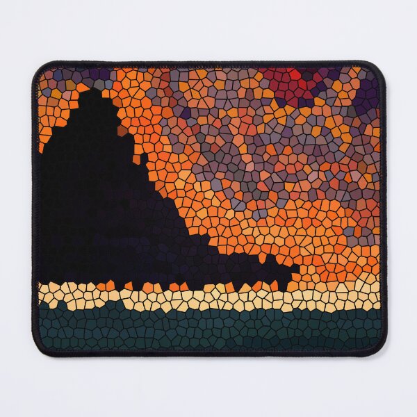 Item preview, Abstract Beach Ocean Mountain Pretty Sky Beach Vibes 1 of 4 designed and sold by Beachy.