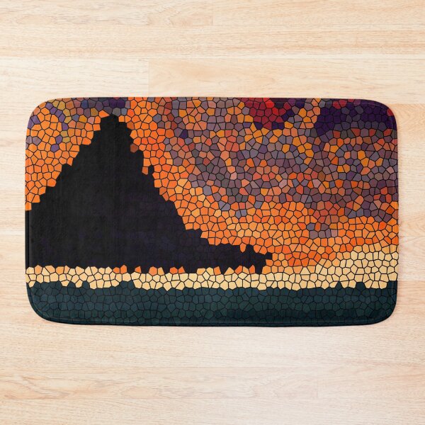 Item preview, Abstract Beach Ocean Mountain Pretty Sky Beach Vibes 1 of 4 designed and sold by Beachy.