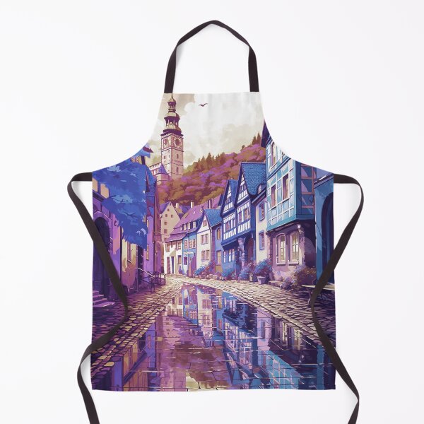 Item preview, Miltenberg Town, Germany, Ai Generated Art - A Timeless Tapestry of Bavarian Charm designed and sold by studioSharonKay.