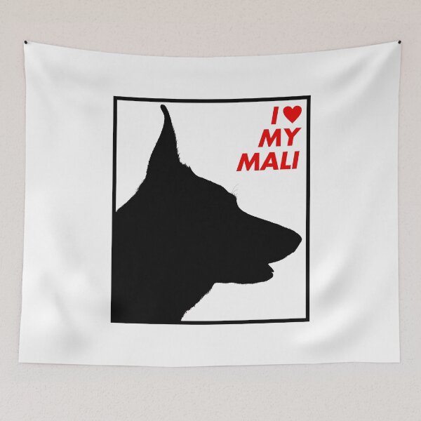 Item preview, I Love My Mali (for light backdrops) designed and sold by William A. McCarthy.