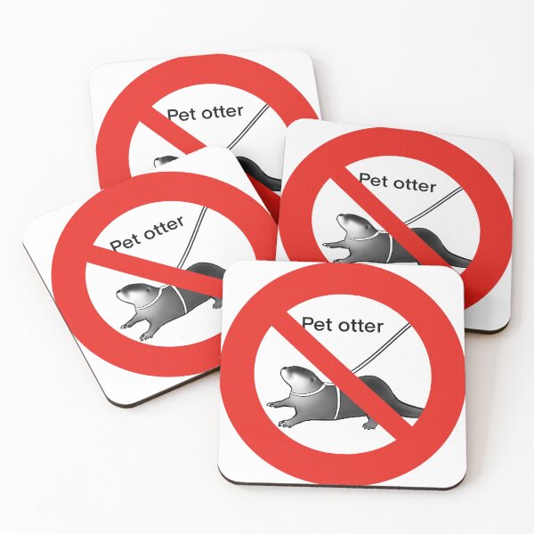 Item preview, Otter Traffic Signs 9 designed and sold by OTTERFAMILY.