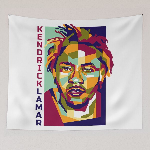 Item preview, Abstract Kendrick Lamar In WPAP designed and sold by ManagerAzure.