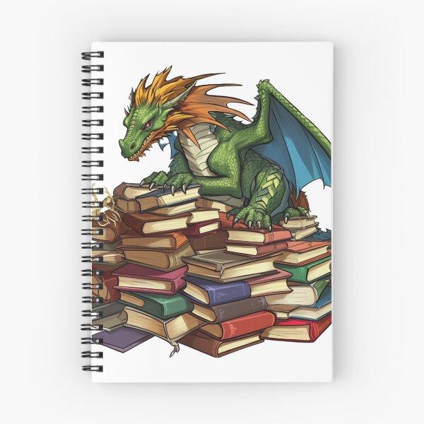 Item preview, Dragones y mazmorras - Acaparador de libros designed and sold by QuestingCloset.