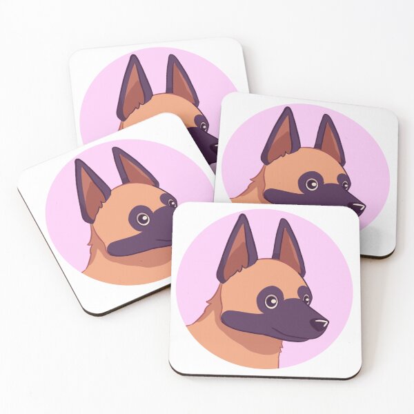 Item preview, Cute belgian malinois dog  designed and sold by Yaragold.
