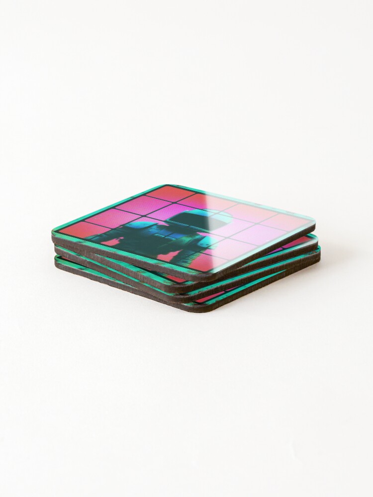 Thumbnail 4 of 5, Coasters (Set of 4), Broadcasting designed and sold by ARTificialNsite.
