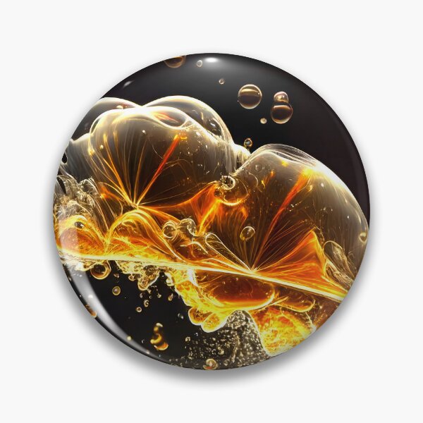 Item preview, Gold black soap bubbles designed and sold by Creativ-Queen.