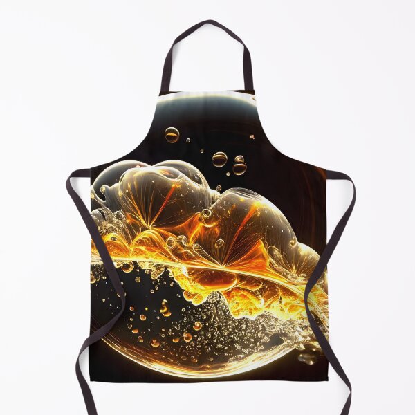 Item preview, Gold black soap bubbles designed and sold by Creativ-Queen.
