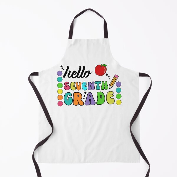 Item preview, Hello Seventh Grade designed and sold by The Sticker Spree ⭐️⭐️⭐️⭐️⭐️.