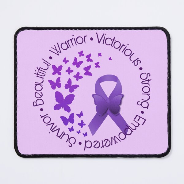 Item preview, Purple Ribbon with Butterflies designed and sold by Alondra.