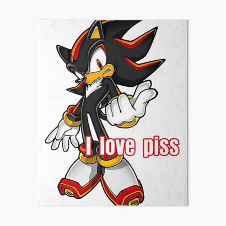 Shadow The Hedgehog Art Board Print for Sale by AndreanaWen