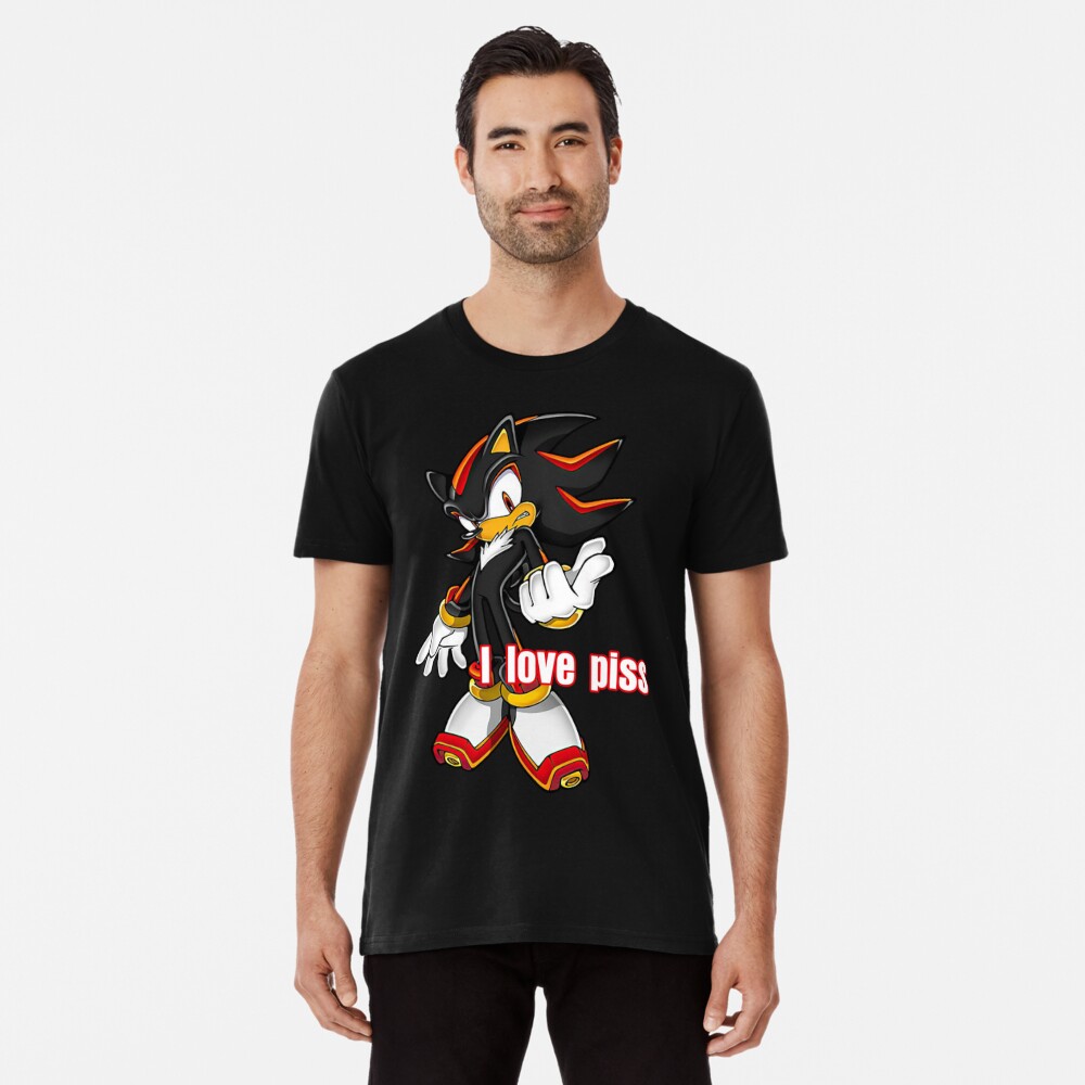 Dark Sonic I Love Piss T-Shirt