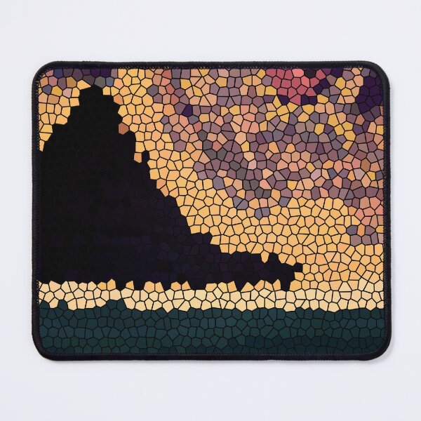 Item preview, Abstract Beach Ocean Mountain Pretty Sky Beach Vibes 2 of 4 designed and sold by Beachy.