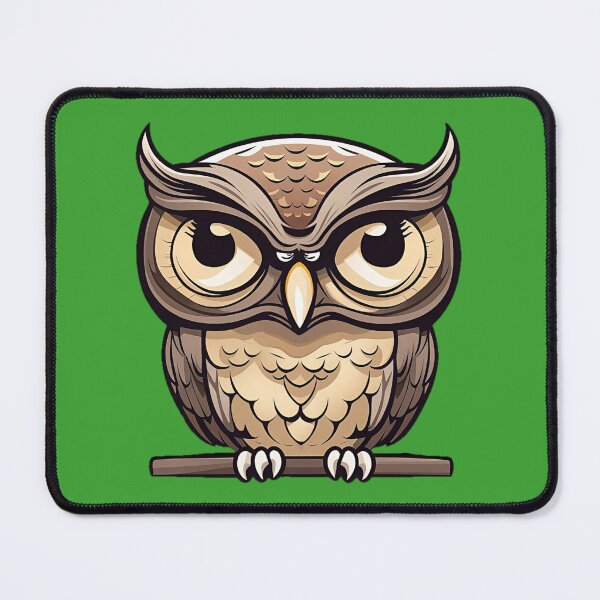 Item preview, Cartoon owl on a stick designed and sold by marjard.