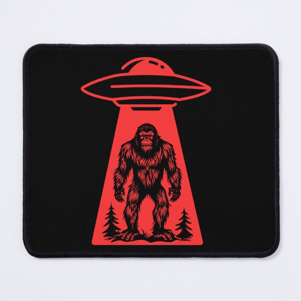Item preview,  Alien And bigfoot | Alien abduction | bigfoot silhouette | Bigfoot ufo designed and sold by Drzamag.