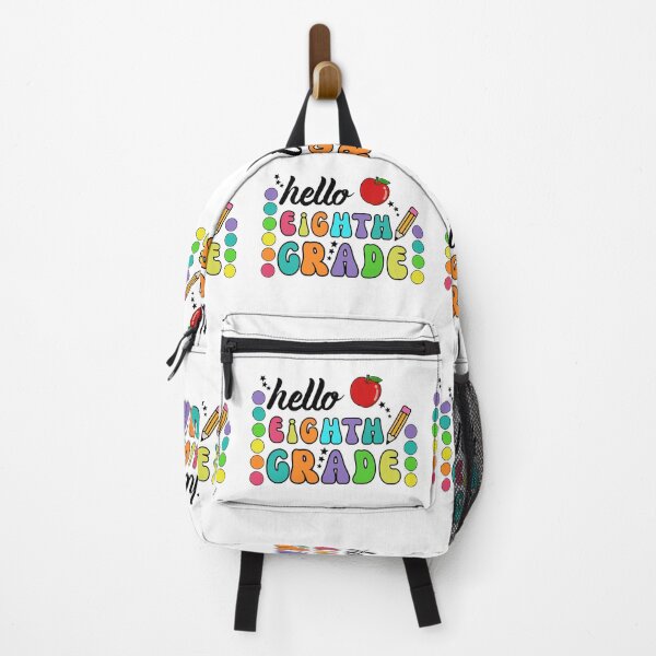 Item preview,  Hello Eighth Grade designed and sold by The Sticker Spree  ⭐️⭐️⭐️⭐️⭐️.