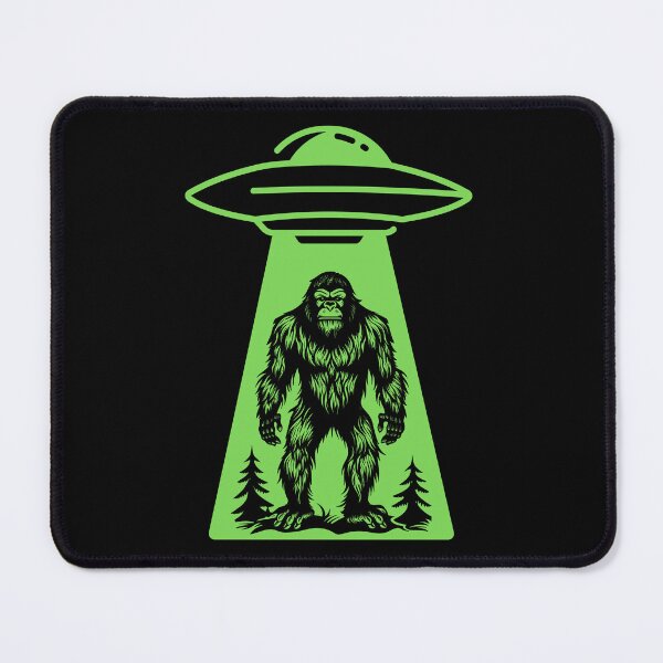 Item preview, Alien And bigfoot | Alien abduction | bigfoot silhouette | Bigfoot ufo designed and sold by Drzamag.