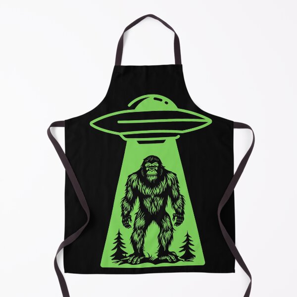 Item preview, Alien And bigfoot | Alien abduction | bigfoot silhouette | Bigfoot ufo designed and sold by Drzamag.
