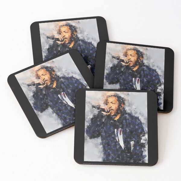 Item preview, KENDRICK LAMAR WITH WATERCOLOR PAINTING designed and sold by RufflesBainD.