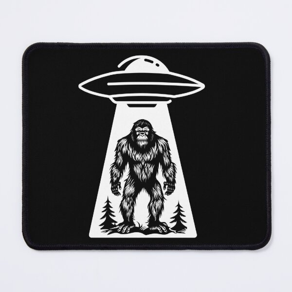 Item preview, Alien And bigfoot | Alien abduction | bigfoot silhouette | Bigfoot ufo designed and sold by Drzamag.