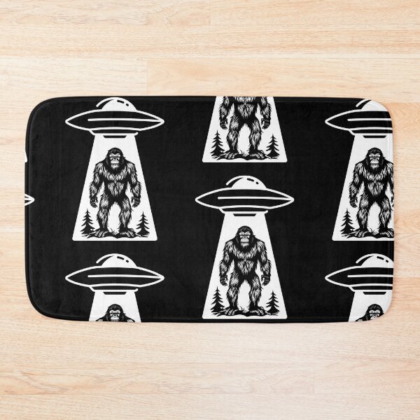 Item preview, Alien And bigfoot | Alien abduction | bigfoot silhouette | Bigfoot ufo designed and sold by Drzamag.