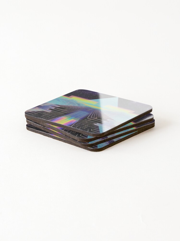 Thumbnail 4 of 5, Coasters (Set of 4), Chasm designed and sold by ARTificialNsite.
