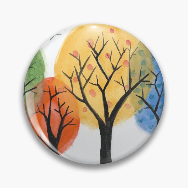 Item preview, Colorful Fall Tree, Autumn Forest designed and sold by Marjansart.