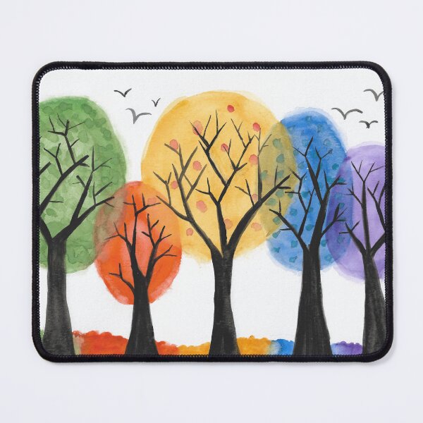 Item preview, Colorful Fall Tree, Autumn Forest designed and sold by Marjansart.