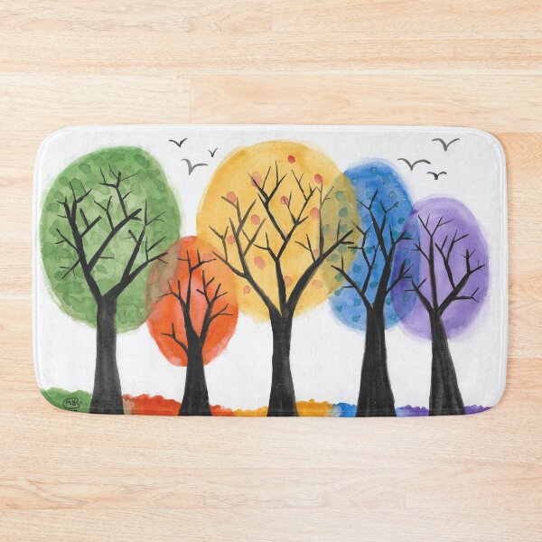 Item preview, Colorful Fall Tree, Autumn Forest designed and sold by Marjansart.