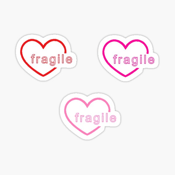 Item preview, Fragile sticker set designed and sold by mothernatural.
