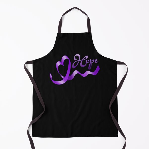 Item preview, Purple Awareness Ribbon with Heart with Hope designed and sold by Alondra.