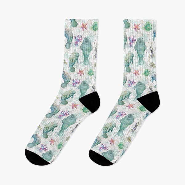 Item preview, Cute Manatees Underwater  All Over Tote Bag designed and sold by candiscamera.