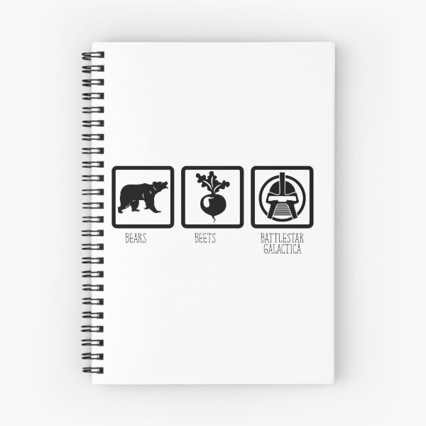 Item preview, Bears, Beets, Battlestar Galactica - The Office designed and sold by GeeklyShirts.