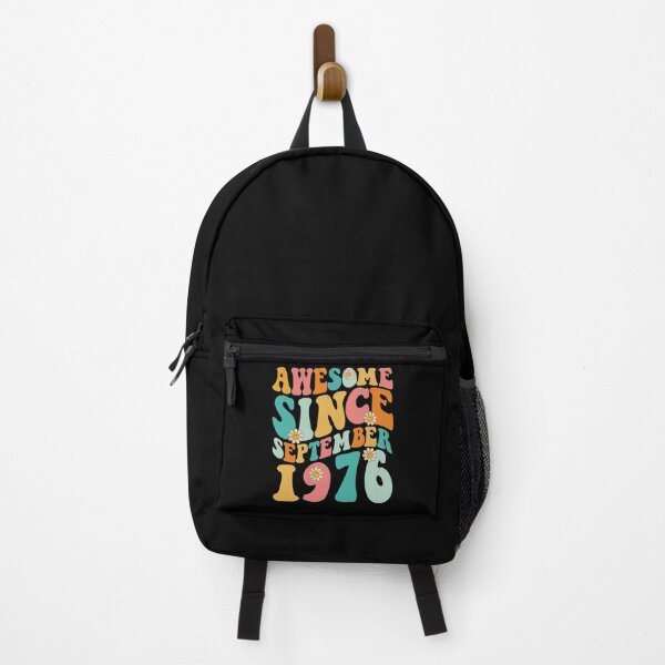 Item preview, Awesome Since September 1976 | Made In 1976 | Retro Groovy Birthday designed and sold by Christina-grich.