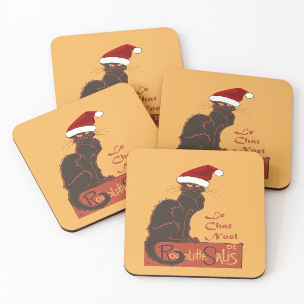 Item preview, Le Chat Noel Christmas Spoof Vector Art v2 designed and sold by taiche.