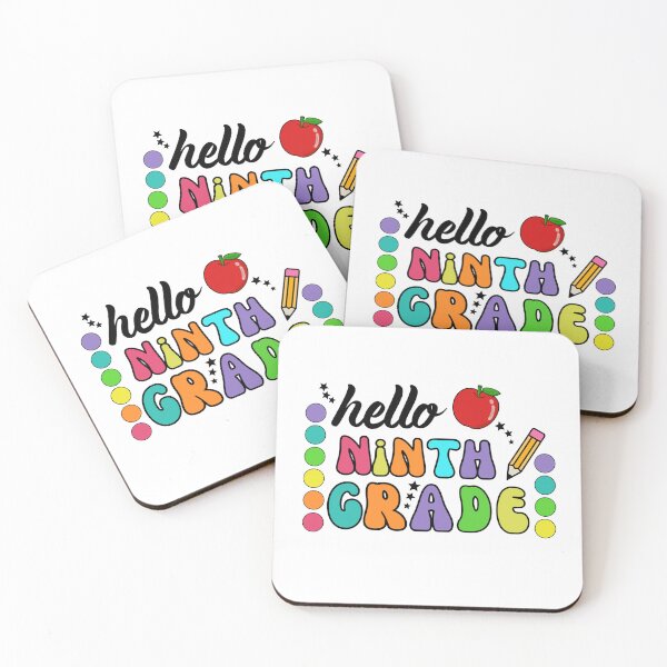 Item preview, Hello Ninth Grade designed and sold by The Sticker Spree  ⭐️⭐️⭐️⭐️⭐️.