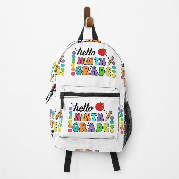 Item preview, Hello Ninth Grade designed and sold by The Sticker Spree ⭐️⭐️⭐️⭐️⭐️.
