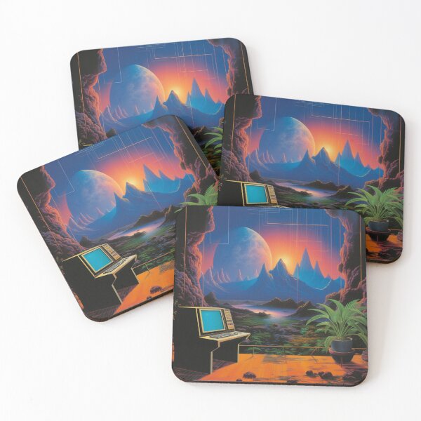 Item preview, 80’s futuristic view designed and sold by pink-giraffe.