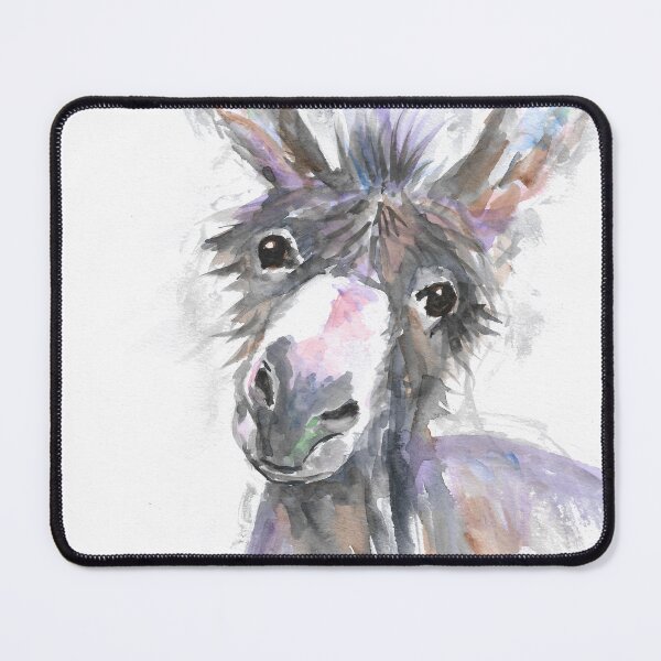 Item preview, Donkey potrait designed and sold by Marjansart.