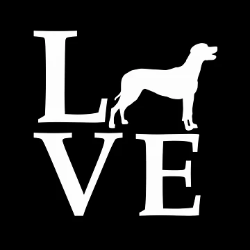 Artwork thumbnail, Love a Rhodesian Ridgeback for Dog Owner by TheBeesForYou