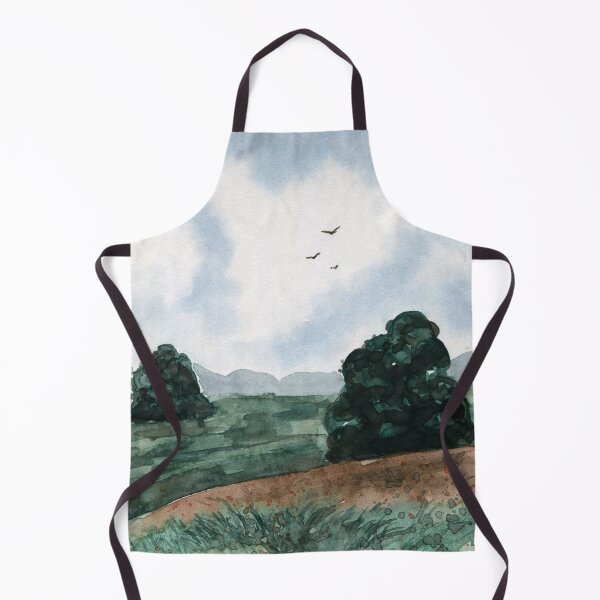 Item preview, Simple Landscape - Watercolor Painting designed and sold by Pattokarts.
