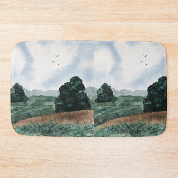 Item preview, Simple Landscape - Watercolor Painting designed and sold by Pattokarts.