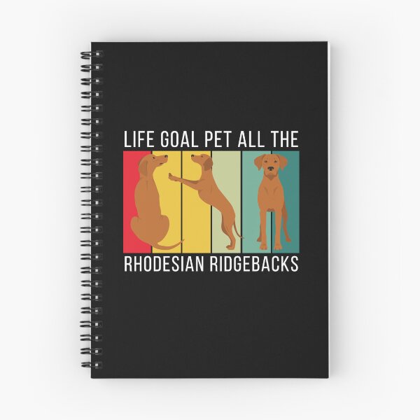 Item preview, Life Goal Is to pet all Rhodesian Ridgebacks: Funny Dog Owner Gift  designed and sold by TheBeesForYou.
