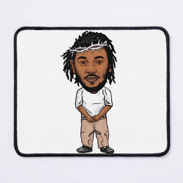Item preview, Kendrick Lamar, greatest rapper, caricature fun art designed and sold by RufflesBainD.